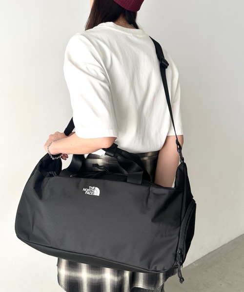 THE NORTH FACE(ザノースフェイス)の「THE NORTH FACE(ザ・ノースフェイス)/2WAY 大容量 ショルダー ボストン トラベル ダッフルバッグ ロゴプリント/SP DUFFLE BAG M(ボストンバッグ・レディース・ブラウン/ブラック・FREE)」の16枚目の写真