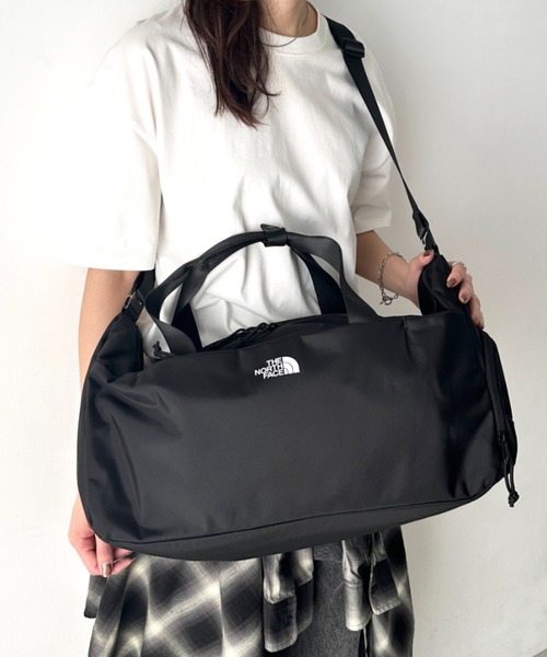 THE NORTH FACE(ザノースフェイス)の「THE NORTH FACE(ザ・ノースフェイス)/2WAY 大容量 ショルダー ボストン トラベル ダッフルバッグ ロゴプリント/SP DUFFLE BAG M(ボストンバッグ・レディース・ブラウン/ブラック・FREE)」の17枚目の写真