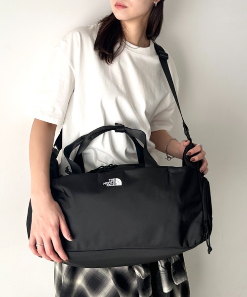 THE NORTH FACE(ザノースフェイス)の「THE NORTH FACE(ザ・ノースフェイス)/2WAY 大容量 ショルダー ボストン トラベル ダッフルバッグ ロゴプリント/SP DUFFLE BAG M(ボストンバッグ・レディース・ブラウン/ブラック・FREE)」の18枚目の写真