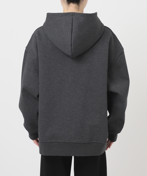 CALUX(キャラクス)の「CALUX フーディー(パーカー・レディース・ベージュ/チャコールグレー・FREE)」の22枚目の写真