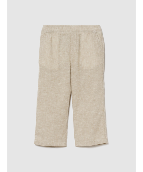 GAP(ギャップ)の「コットンリネン プルオンパンツ (幼児・ベビー)(その他パンツ・キッズ・ナチュラル/ベージュ/ブルー・110cm/105cm/100cm/95cm/90cm/80cm/70cm)」の2枚目の写真