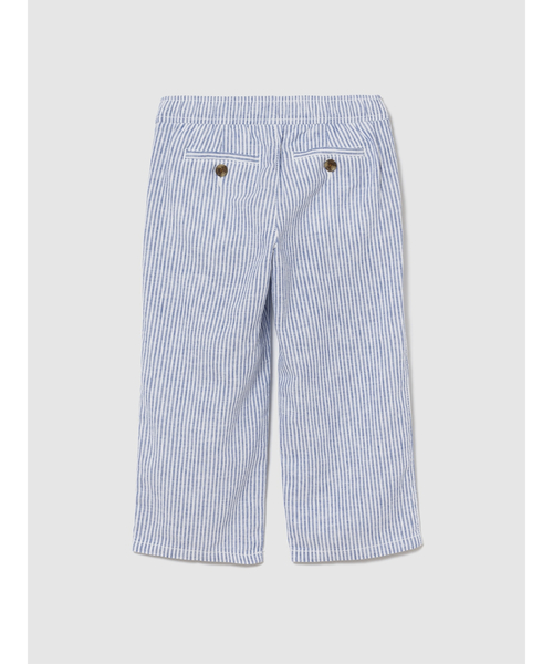 GAP(ギャップ)の「コットンリネン プルオンパンツ (幼児・ベビー)(その他パンツ・キッズ・ナチュラル/ベージュ/ブルー・110cm/105cm/100cm/95cm/90cm/80cm/70cm)」の4枚目の写真
