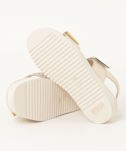 tsumori chisato WALK(ツモリチサトウォーク)の「ラインストーンストラップサンダル(サンダル・レディース・シルバー/マルチ/ブラック・S(22.5cm)/L(24.5cm)/M(23.5cm))」の5枚目の写真