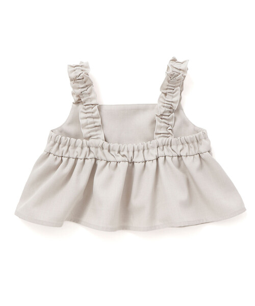 BeBe（ベベ）の「リネン調オックスブラウス+ロングパンツセットアップ(100~160cm)（セットアップ・キッズ・グリーン/ベージュ・130cm/150cm/140cm/120cm/110cm）」の7枚目の写真