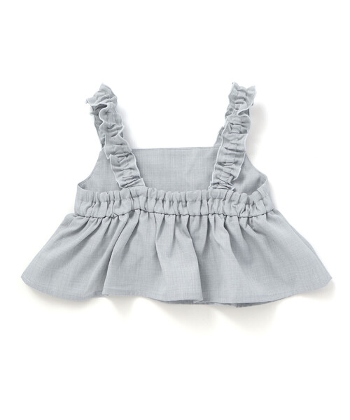 BeBe（ベベ）の「リネン調オックスブラウス+ロングパンツセットアップ(100~160cm)（セットアップ・キッズ・グリーン/ベージュ・130cm/150cm/140cm/120cm/110cm）」の10枚目の写真