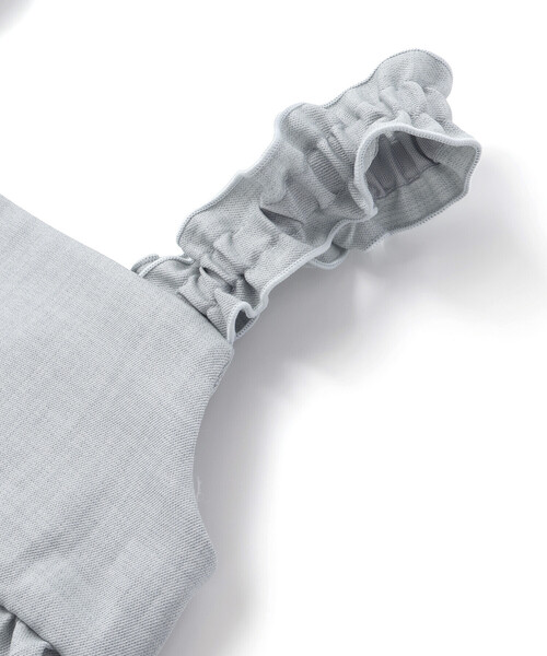 BeBe（ベベ）の「リネン調オックスブラウス+ロングパンツセットアップ(100~160cm)（セットアップ・キッズ・グリーン/ベージュ・130cm/150cm/140cm/120cm/110cm）」の13枚目の写真