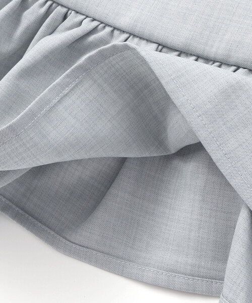 BeBe（ベベ）の「リネン調オックスブラウス+ロングパンツセットアップ(100~160cm)（セットアップ・キッズ・グリーン/ベージュ・130cm/150cm/140cm/120cm/110cm）」の15枚目の写真