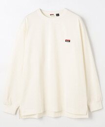 NANGA/ナンガ ECO HYBRID BOX LOGO EMBROIDERY L/S TEE