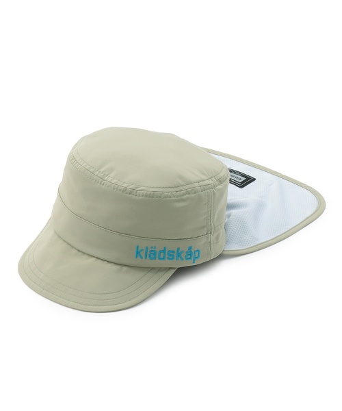 kladskap（クレードスコープ）の「【UV】踏切ワークキャップ【接触冷感】（キャップ・キッズ・カーキ/ブルー・L(54-56cm)/51-53cm）」の9枚目の写真