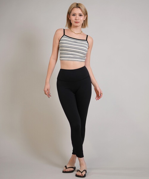 Ungrid(アングリッド)の「Ungrid/アングリッド ブラトップ リブ ボーダー パット付き 水陸両用 561101 UT(タンクトップ・レディース・ブラック/ブラウン・M/L)」の6枚目の写真