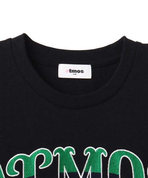 atmos pink（アトモスピンク）の「atmos pink Embroidery Logo T-shirt / アトモスピンク エンブロイダリー ロゴ T-シャツ（Tシャツ/カットソー・レディース・ホワイト/ブラック/ピンク・S/M）」の16枚目の写真