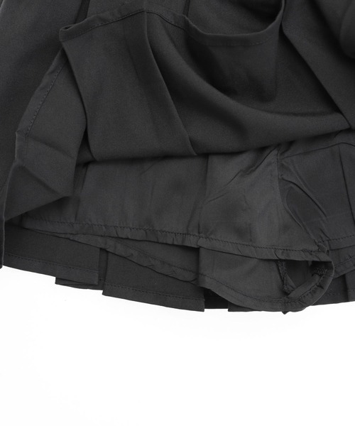 ANAP（アナップ）の「Kギャル ブラウス × ボックスプリーツ セットアップ（シャツ/ブラウス・レディース・ブラック×ホワイト/グレー×ホワイト・F）」の12枚目の写真