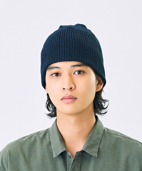 CA4LA(カシラ)の「SORBET LONG 5(ニットキャップ/ビーニー・メンズ・ネイビー/オレンジ/ライトベージュ/ブラック・ONESIZE)」の1枚目の写真