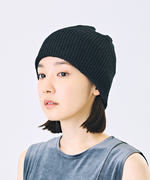 CA4LA(カシラ)の「SORBET LONG 5(ニットキャップ/ビーニー・メンズ・ネイビー/オレンジ/ライトベージュ/ブラック・ONESIZE)」の8枚目の写真