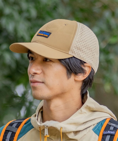 L.L.Bean(エルエルビーン)の「ウォーターレペレント・メッシュ・キャップ(キャップ・メンズ・ブラック/グレー/ベージュ/ネイビー・LARGE)」の8枚目の写真