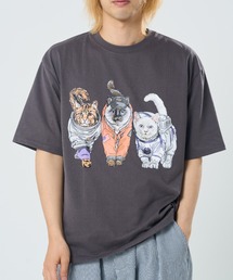 スペースアニマル柄TEE(M1)