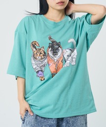 CORISCO（コリスコ）の「スペースアニマル柄TEE(M1)（Tシャツ/カットソー）」