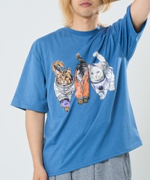 スペースアニマル柄TEE(M1)