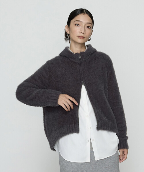 [+ Size] Micro nylonフェザーヤーン парка
