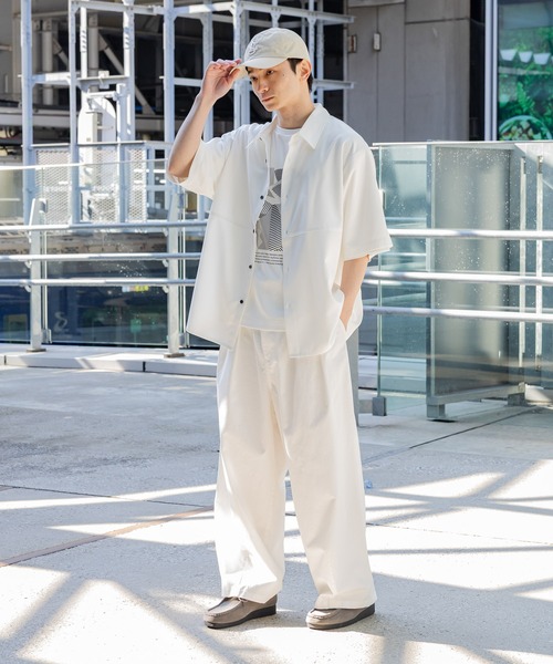 LAKOLE（ラコレ）の「幾何学プリントスムースT / 654133（Tシャツ/カットソー・メンズ・ブラック/ホワイト・MEDIUM/LARGE）」の13枚目の写真