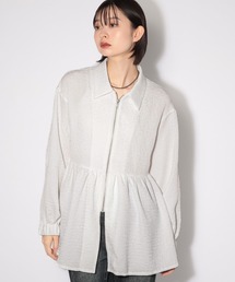 PAGEBOY | シアージャガードペプラムブルゾン(ブルゾン)