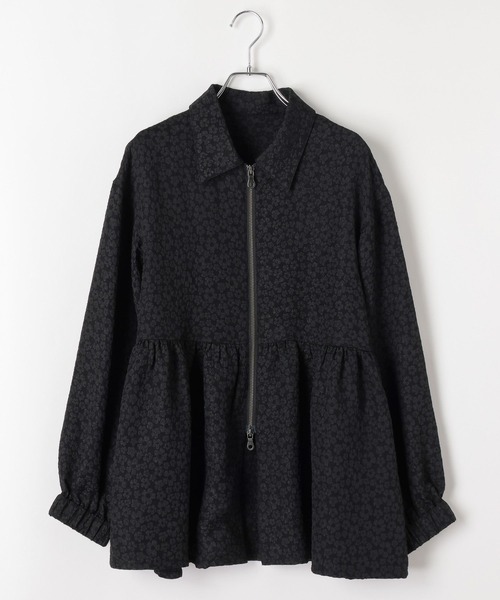 PAGEBOY（ページボーイ）の「シアージャガードペプラムブルゾン（ブルゾン・レディース・ブラック/オフホワイト・FREE）」の21枚目の写真