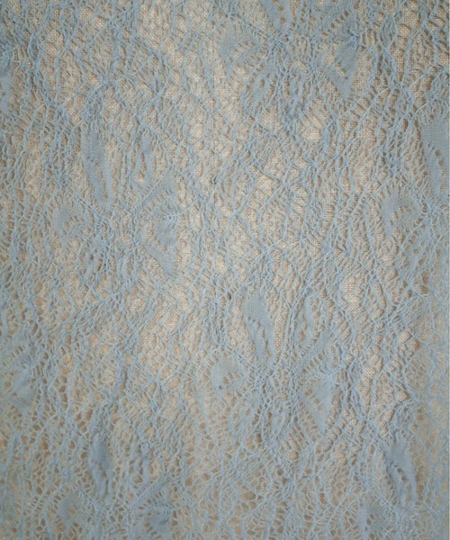 My shawty(マイシャウティー)の「lace gather top(Tシャツ/カットソー・レディース・アイボリー/ブラック/ライトブルー/ベージュ・FREE)」の6枚目の写真