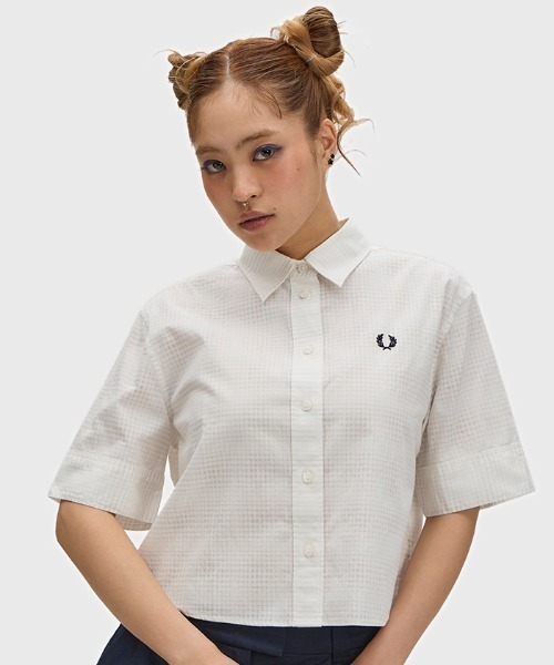 Open Weave Chequerboard Shirt／オープンウィーブチェッカーボード