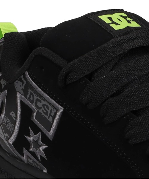 DC SHOES(ディーシーシューズ)の「DC SHOES メンズ COURT GRAFFIK フットウェア スニーカー 【2026年春夏モデル】/ ビッグロご(スニーカー・メンズ・ブラック系その他・25.5cm/26cm/26.5cm/27cm/27.5cm/28cm/28.5cm/29cm)」の4枚目の写真