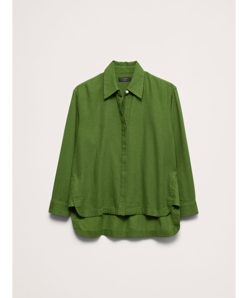 BANANA REPUBLIC FACTORY STORE 日本限定 オーバーサイズ リネンシャツ