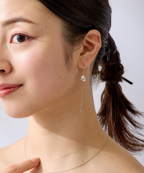 CALIN STANDARD(カリンスタンダード)の「◆金属アレルギー対応◆◆made in japan◆ビジュー アメリカンピアス(ピアス(両耳用)・レディース・シルバー/ゴールド・FREE)」の14枚目の写真