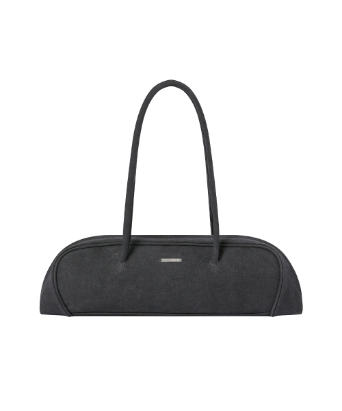 Miseki SEOUL(ミセキソウル)の「Twill baguette bag CHARCOAL(ショルダーバッグ・レディース・その他・OS)」の1枚目の写真