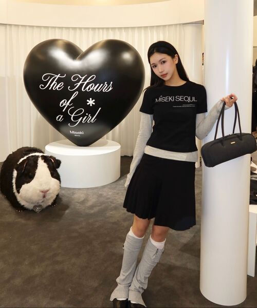 Miseki SEOUL(ミセキソウル)の「Twill baguette bag CHARCOAL(ショルダーバッグ・レディース・その他・OS)」の9枚目の写真