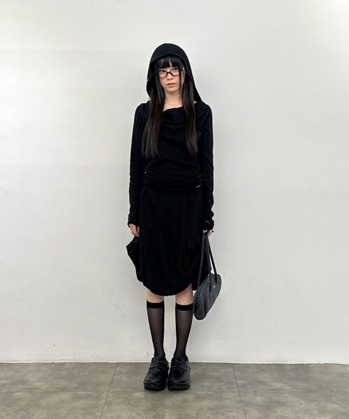 Miseki SEOUL(ミセキソウル)の「Twill baguette bag CHARCOAL(ショルダーバッグ・レディース・その他・OS)」の14枚目の写真