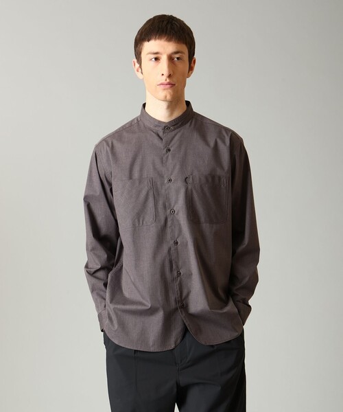 Columbia(コロンビア)の「限定展開 UVカット COLUMBIA BLACK LABEL/ スクリーマードーム ロングスリーブ シャツ /コロンビア(シャツ/ブラウス・メンズ・ネイビー/ブラック/グレー・XL/L/S/M)」の2枚目の写真