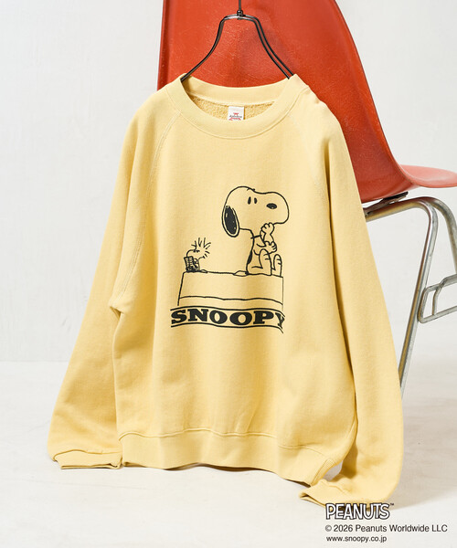 FREAK'S STORE スウェットVintage PEANUTS コラボ FREAK'S STORE（フリークスストア） スウェットカットソー「Vintage
