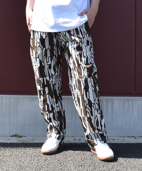 Dickies(ディッキーズ)の「【ムラサキスポーツ限定】Dickies/ディッキーズ ロングパンツ EASY DUBLE KNEE WIDE PT DY0008(その他パンツ・メンズ・チャコールグレー/カーキブラウン/ブラック/カモフラージュ/ストーン・M/XL/L)」の5枚目の写真