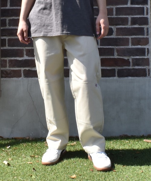 Dickies(ディッキーズ)の「【ムラサキスポーツ限定】Dickies/ディッキーズ ロングパンツ EASY DUBLE KNEE WIDE PT DY0008(その他パンツ・メンズ・チャコールグレー/カーキブラウン/ブラック/カモフラージュ/ストーン・M/XL/L)」の7枚目の写真