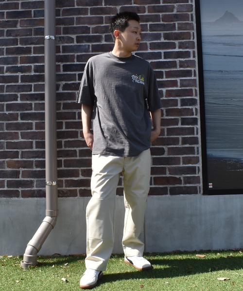 Dickies(ディッキーズ)の「【ムラサキスポーツ限定】Dickies/ディッキーズ ロングパンツ EASY DUBLE KNEE WIDE PT DY0008(その他パンツ・メンズ・チャコールグレー/カーキブラウン/ブラック/カモフラージュ/ストーン・M/XL/L)」の9枚目の写真