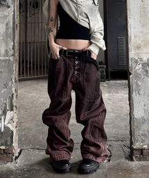 ROARINGRAD（ロアリングラド）の「W.アーカイブ ダーティビンテージデニムパンツ（デニムパンツ）」