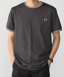 SHIPS（シップス）の「FRED PERRY: M1588V_TWIN TIPPED（Tシャツ/カットソー・メンズ）」