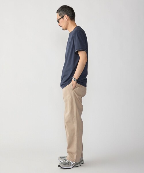 SHIPS(シップス)の「FRED PERRY: M1588V_TWIN TIPPED(Tシャツ/カットソー・メンズ・ブラック/コバルトブルー/ダークグレー・SMALL/MEDIUM/LARGE/X-LARGE)」の8枚目の写真