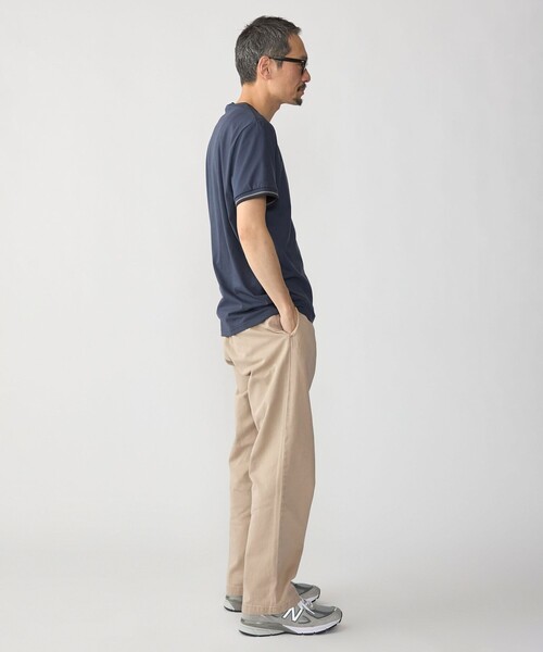 SHIPS(シップス)の「FRED PERRY: M1588V_TWIN TIPPED(Tシャツ/カットソー・メンズ・ブラック/コバルトブルー/ダークグレー・SMALL/MEDIUM/LARGE/X-LARGE)」の10枚目の写真