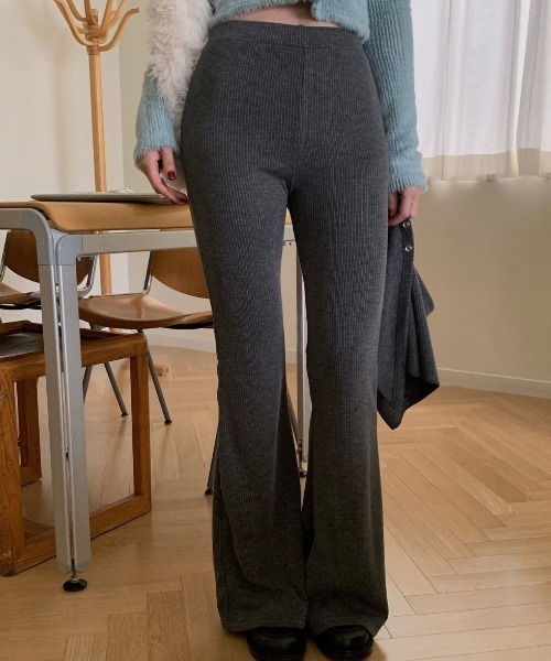 FAVORITO(ファヴォリート)の「ラップスカートフレア パンツセットアップ(その他パンツ・レディース・ブラック/グレー・F)」の8枚目の写真