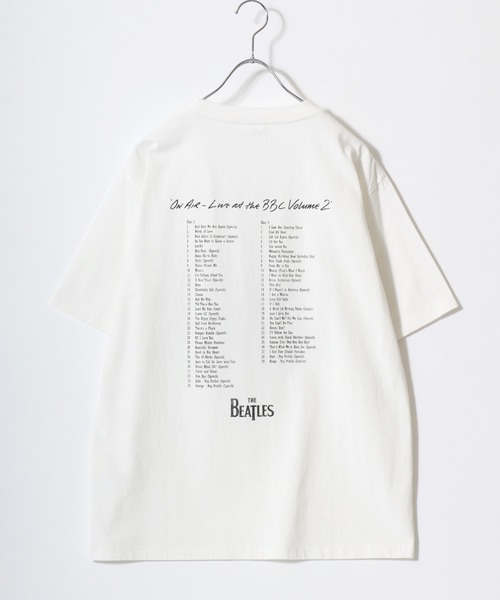 The Beatles(ザビートルズ)の「2026SS The Beatles/ビートルズ フォトプリント フロント/バック 半袖Tシャツ レディース メンズ(Tシャツ/カットソー・メンズ・ホワイト/チャコール・L/LL/M)」の7枚目の写真