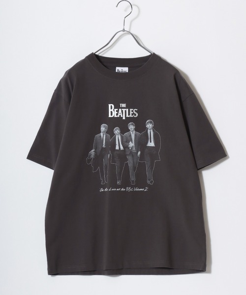 The Beatles(ザビートルズ)の「2026SS The Beatles/ビートルズ フォトプリント フロント/バック 半袖Tシャツ レディース メンズ(Tシャツ/カットソー・メンズ・ホワイト/チャコール・L/LL/M)」の8枚目の写真