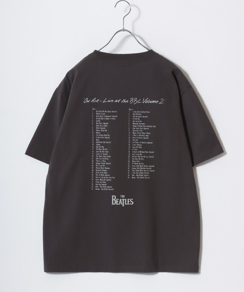 The Beatles(ザビートルズ)の「2026SS The Beatles/ビートルズ フォトプリント フロント/バック 半袖Tシャツ レディース メンズ(Tシャツ/カットソー・メンズ・ホワイト/チャコール・L/LL/M)」の9枚目の写真