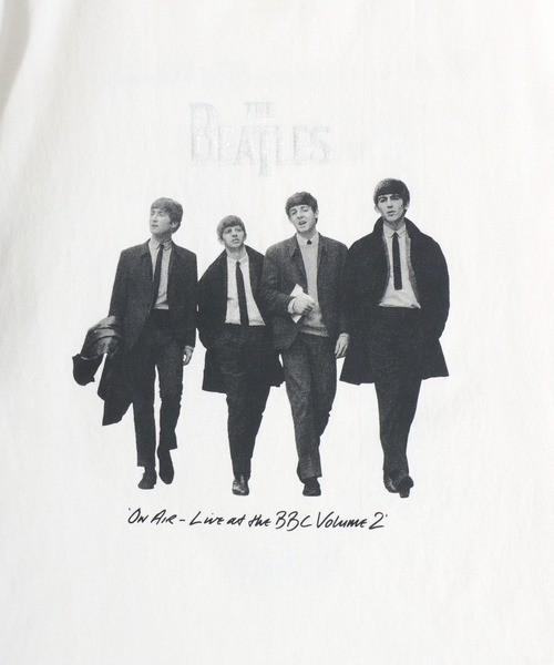 The Beatles(ザビートルズ)の「2026SS The Beatles/ビートルズ フォトプリント フロント/バック 半袖Tシャツ レディース メンズ(Tシャツ/カットソー・メンズ・ホワイト/チャコール・L/LL/M)」の13枚目の写真