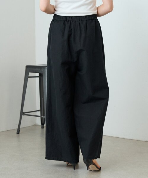 LIVETART（リヴェタート）の「刺繍イージーパンツ（その他パンツ・レディース・ホワイト/ブラック・FREE）」の7枚目の写真