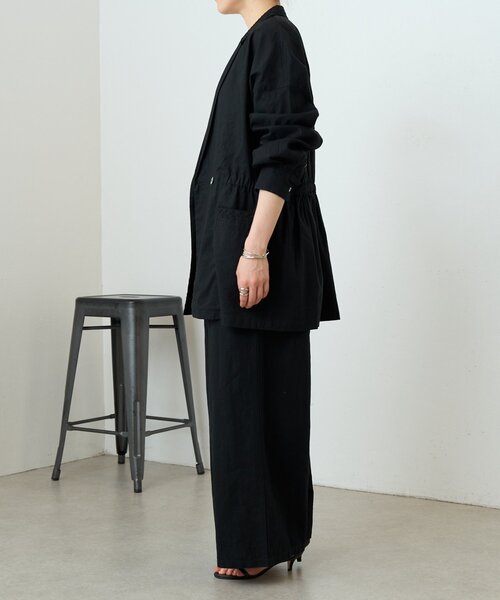 LIVETART（リヴェタート）の「刺繍イージーパンツ（その他パンツ・レディース・ホワイト/ブラック・FREE）」の11枚目の写真